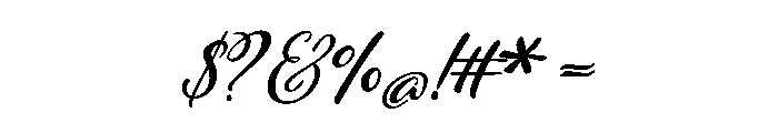 Adorn Pomander Bold Font OTHER CHARS
