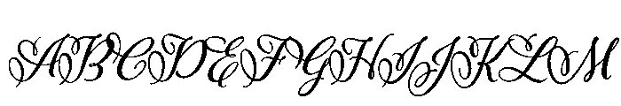 Adorn Pomander Bold Font UPPERCASE