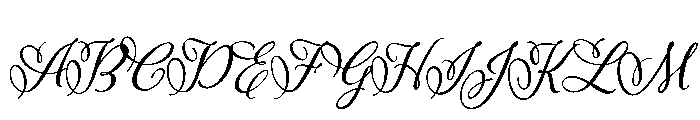 Adorn Pomander Regular Smooth Font UPPERCASE