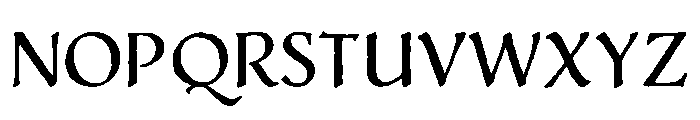 Adorn Roman Regular Font UPPERCASE