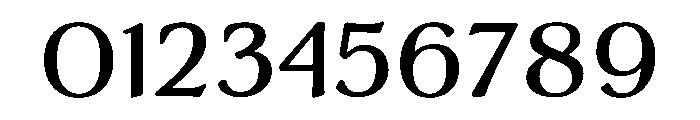 Adorn Roman Smooth Font OTHER CHARS