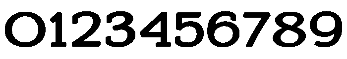 Adorn Slab Serif Bold Smooth Font OTHER CHARS