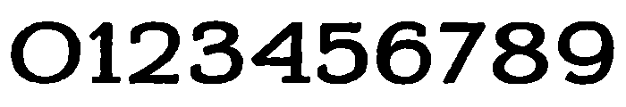 Adorn Slab Serif Bold Font OTHER CHARS