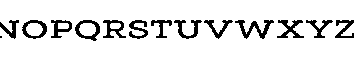 Adorn Slab Serif Bold Font UPPERCASE