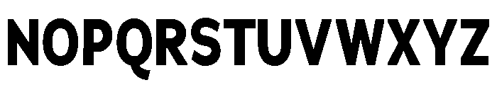 Adrianna Condensed Bold Font UPPERCASE