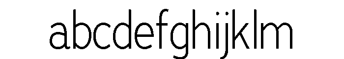 Adrianna Condensed Light FONT