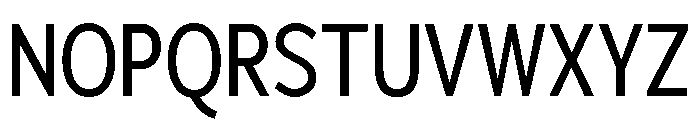 Adrianna Condensed Regular Font UPPERCASE
