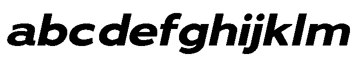 Adrianna Extended Bold Italic FONT