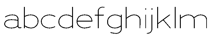Adrianna Extended Thin FONT