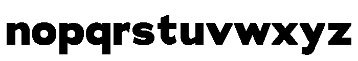 Adrianna Extra Bold Font LOWERCASE