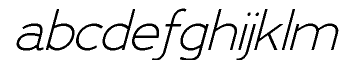Adrianna Light Italic FONT