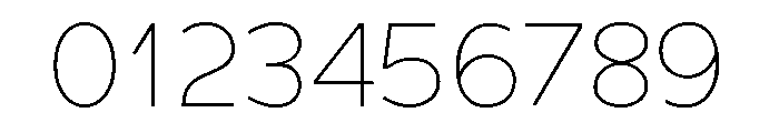 Adrianna Thin Font OTHER CHARS