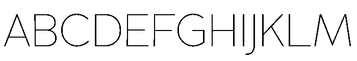 Adrianna Thin Font UPPERCASE