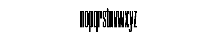 Adventures Unlimited Sans Bold Font LOWERCASE