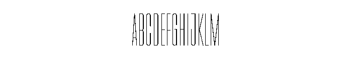 Adventures Unlimited Sans Thin Font UPPERCASE