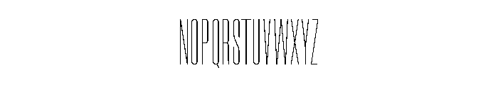 Adventures Unlimited Sans Thin Font UPPERCASE
