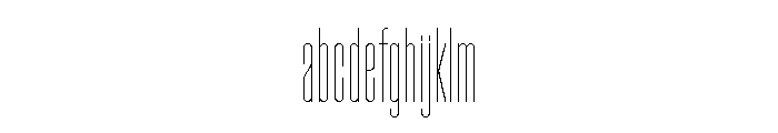 Adventures Unlimited Sans Thin FONT