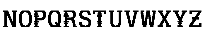Aedes Regular Font LOWERCASE
