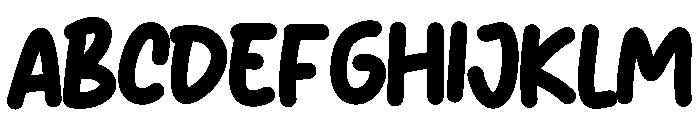 Aefo Font UPPERCASE