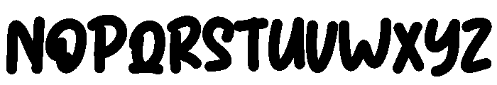 Aefo Font UPPERCASE