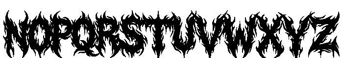 Aegon Shadow Regular Font LOWERCASE