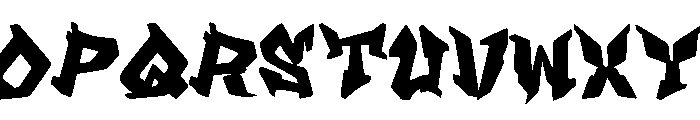 Aero Vault Font UPPERCASE
