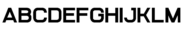 AeroMaze-BoldExpanded Font UPPERCASE