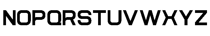 AeroMaze-BoldExpanded Font LOWERCASE