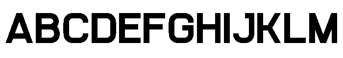 AeroMaze-BoldSemiExpanded Font UPPERCASE