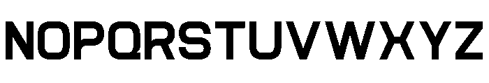 AeroMaze-BoldSemiExpanded Font LOWERCASE