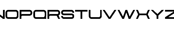 AeroMaze-BoldUltraExpanded Font LOWERCASE