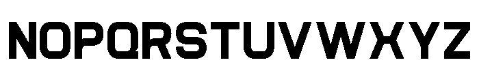 AeroMaze-ExtBdSemExp Font LOWERCASE