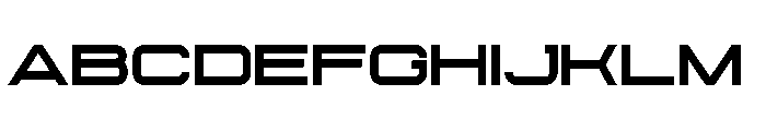 AeroMaze-ExtBdUltExp Font UPPERCASE