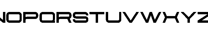 AeroMaze-ExtBdUltExp Font LOWERCASE