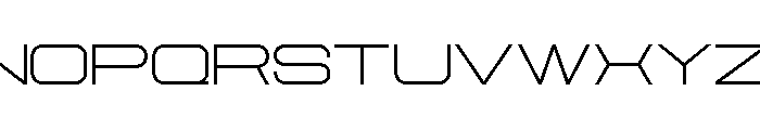 AeroMaze-ExtLtUltExp Font UPPERCASE