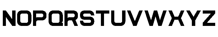 AeroMaze-ExtraBoldExpanded Font LOWERCASE