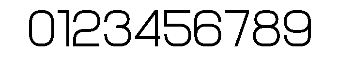 AeroMaze-ExtraLight Font OTHER CHARS