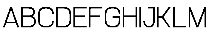 AeroMaze-ExtraLight Font UPPERCASE