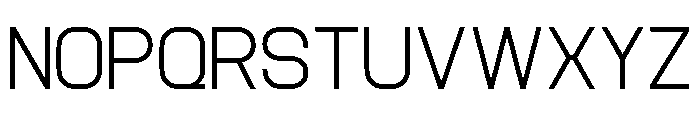 AeroMaze-ExtraLight Font UPPERCASE