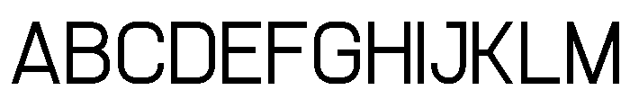 AeroMaze-Light Font UPPERCASE