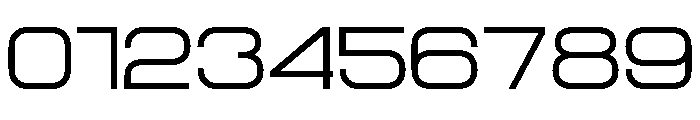 AeroMaze-LightExtraExpanded Font OTHER CHARS