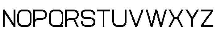 AeroMaze-LightSemiExpanded Font LOWERCASE