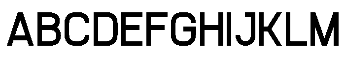 AeroMaze-Medium Font UPPERCASE