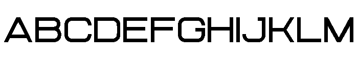 AeroMaze-MediumExtraExpanded Font UPPERCASE