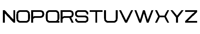 AeroMaze-MediumExtraExpanded Font LOWERCASE