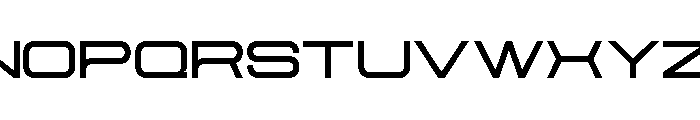 AeroMaze-SemBdUltExp Font LOWERCASE