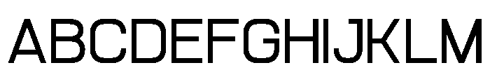 AeroMaze-SemiExpanded Font UPPERCASE