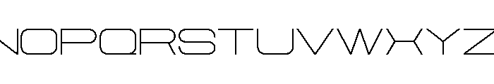 AeroMaze-ThinUltraExpanded Font UPPERCASE