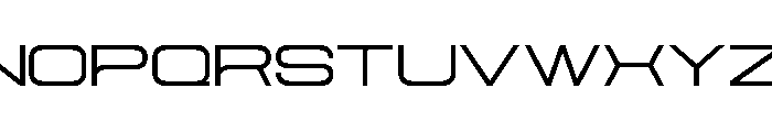 AeroMaze-UltraExpanded Font LOWERCASE