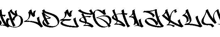 Aerolt Font UPPERCASE